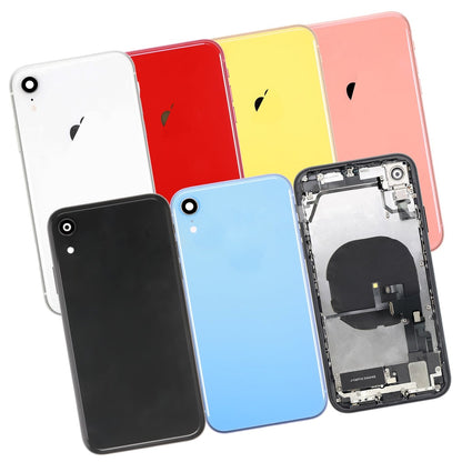 AFTER MARKET BACK COVER FULL ASSEMBLY FOR IPHONE XR - EXPRESS PARTS -WHOLESALE CELLPHONE REPAIR PARTS