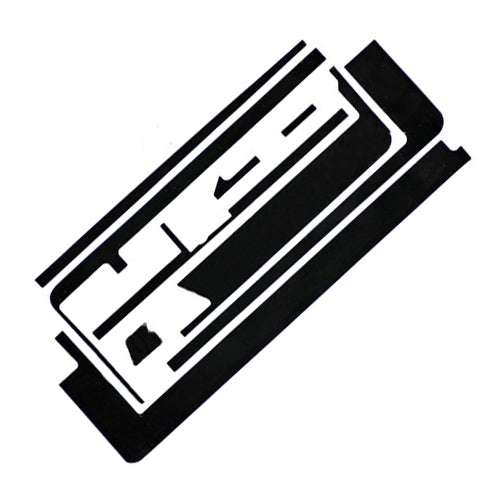 BLACK ADHESIVE STRIPS FOR IPAD 2 SCREEN