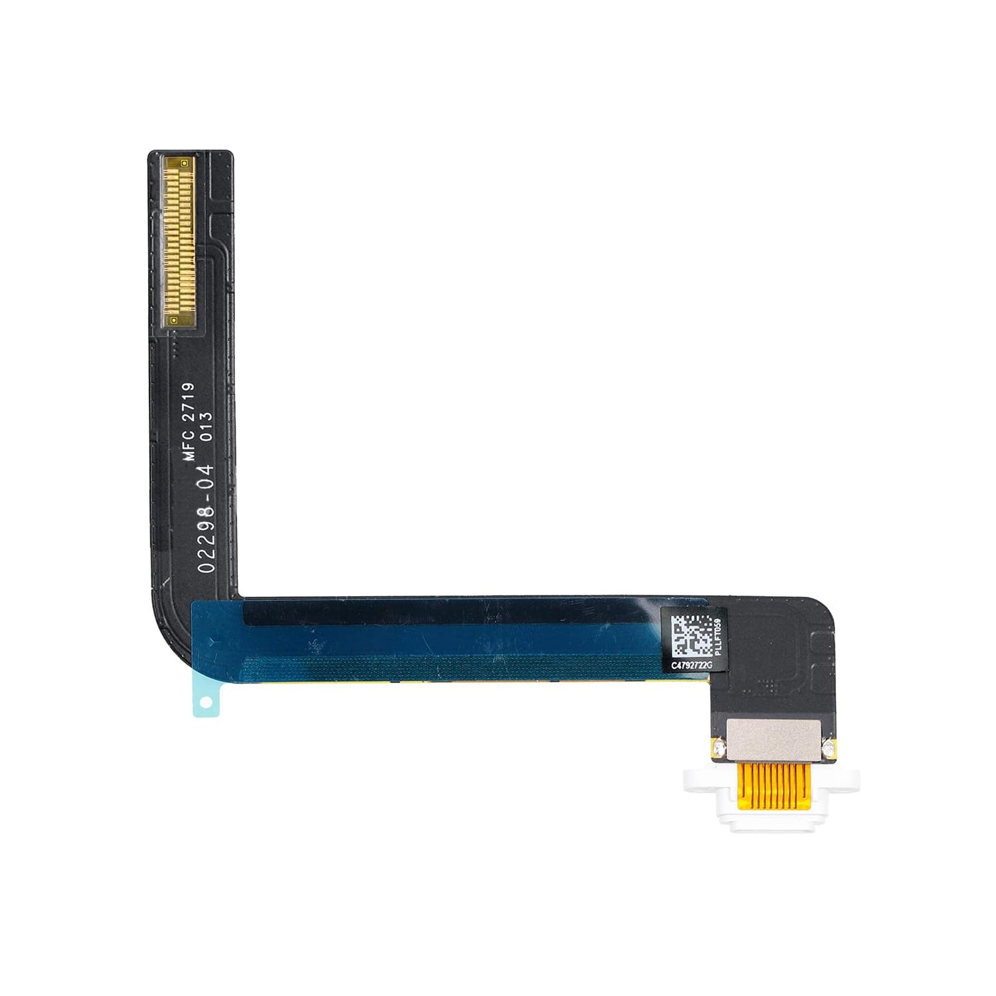 REPLACEMENT FOR IPAD 10.2" 7TH/8TH DOCK CONNECTOR FLEX CABLE - WHITE
