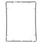 REPLACEMENT FOR IPAD 3/4 TOUCH SCREEN SUPPORTING FRAME WITH ADHESIVE BLACK