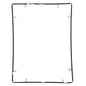 REPLACEMENT FOR IPAD 3/4 TOUCH SCREEN SUPPORTING FRAME WITH ADHESIVE BLACK