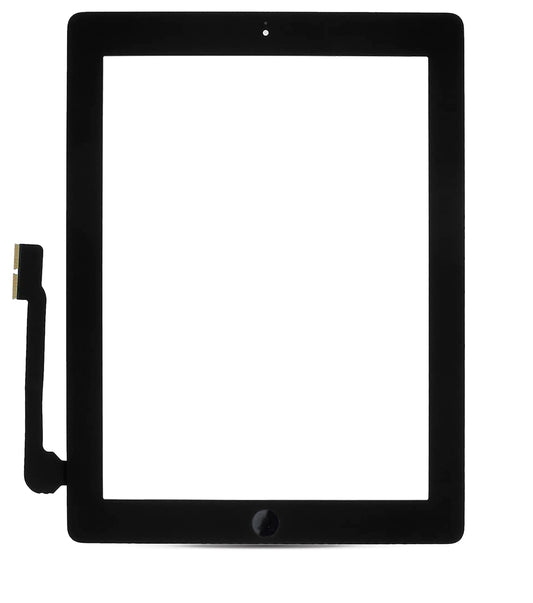 REPLACEMENT FOR IPAD 3 DIGITIZER TOUCH SCREEN ASSEMBLY BLACK