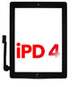 REPLACEMENT FOR IPAD 4 BLACK TOUCH SCREEN ASSEMBLY