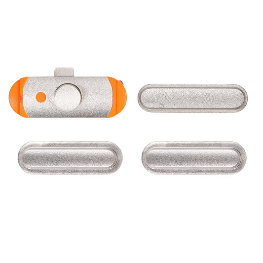 REPLACEMENT FOR IPAD 5 SIDE BUTTONS SET - SILVER