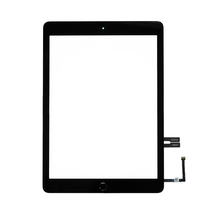 REPLACEMENT FOR IPAD 6 TOUCH SCREEN ASSEMBLY WITH BLACK HOME BUTTON ASSEMBLY - BLACK