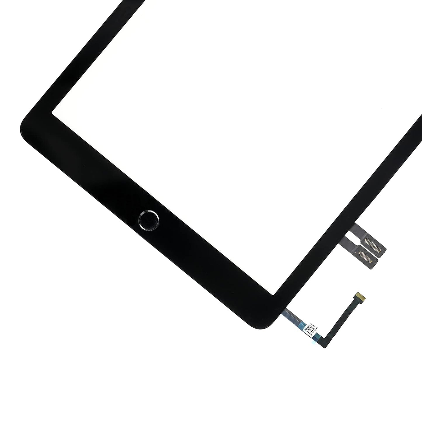REPLACEMENT FOR IPAD 6 TOUCH SCREEN ASSEMBLY WITH BLACK HOME BUTTON ASSEMBLY - BLACK