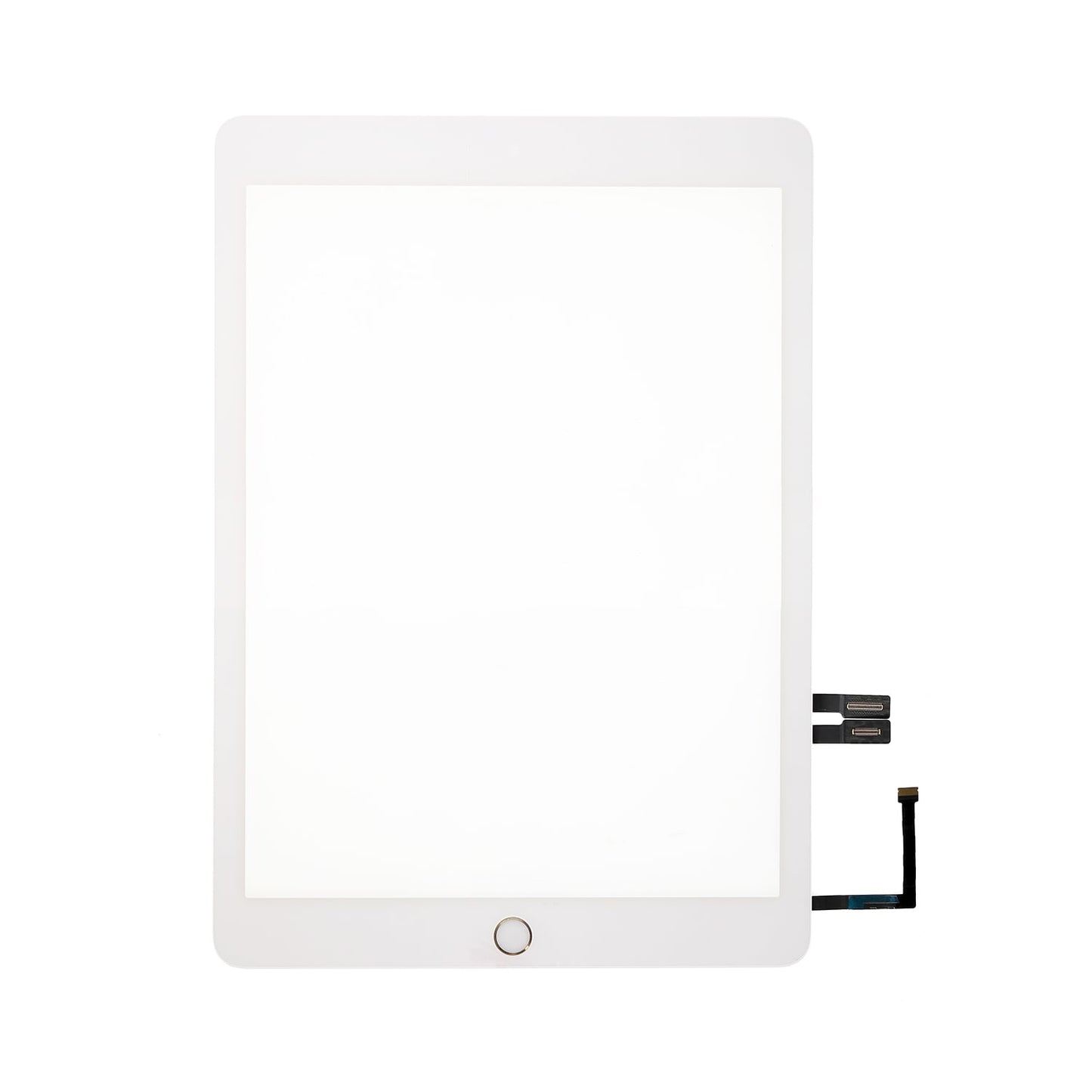 REPLACEMENT FOR IPAD 6 TOUCH SCREEN ASSEMBLY WITH GOLD HOME BUTTON ASSEMBLY - WHITE