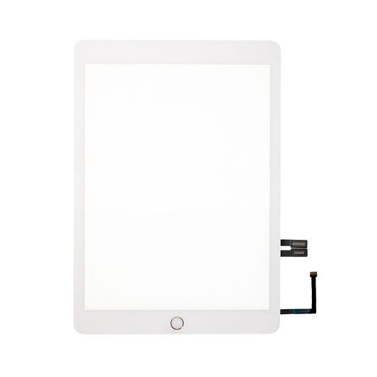 REPLACEMENT FOR IPAD 6 TOUCH SCREEN ASSEMBLY WITH GOLD HOME BUTTON ASSEMBLY - WHITE