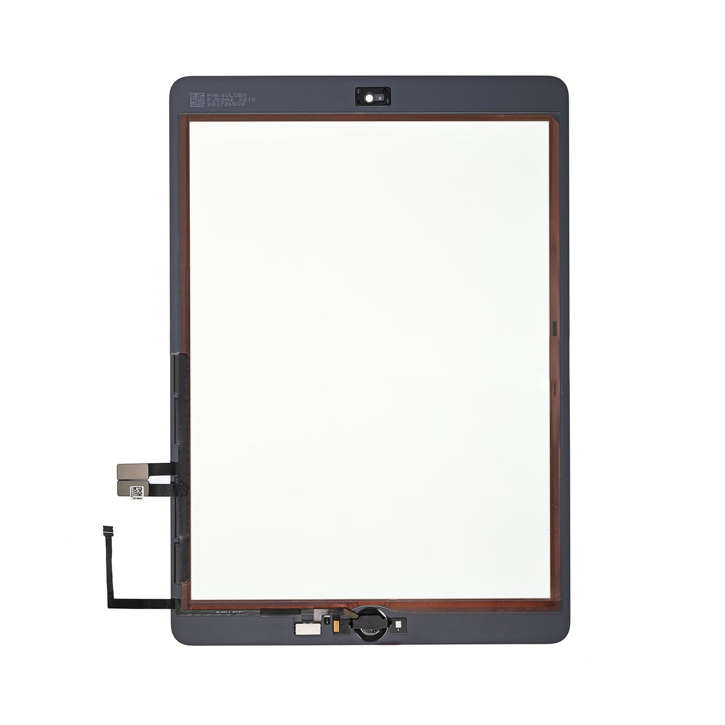 REPLACEMENT FOR IPAD 6 TOUCH SCREEN ASSEMBLY WITH GOLD HOME BUTTON ASSEMBLY - WHITE