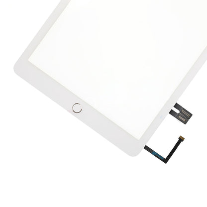 REPLACEMENT FOR IPAD 6 TOUCH SCREEN ASSEMBLY WITH GOLD HOME BUTTON ASSEMBLY - WHITE