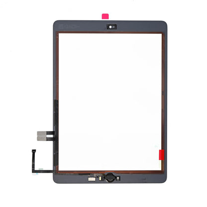 REPLACEMENT FOR IPAD 6 TOUCH SCREEN ASSEMBLY WITH SILVER HOME BUTTON ASSEMBLY - WHITE