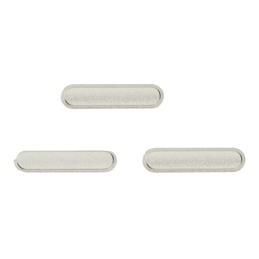 REPLACEMENT FOR IPAD AIR 2/IPAD PRO 9.7 SIDE BUTTONS SET - SILVER