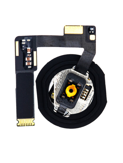 REPLACEMENT FOR IPAD AIR 3 PRO 10.512.9 2ND GEN HOME BUTTON ASSEMBLY WITH FLEX CABLE RIBBON - BLACK