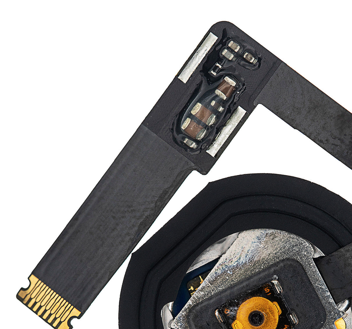 REPLACEMENT FOR IPAD AIR 3/ PRO 10.5"/12.9" 2ND GEN HOME BUTTON ASSEMBLY WITH FLEX CABLE RIBBON - ROSE GOLD