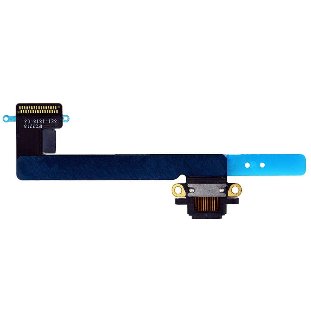 REPLACEMENT FOR IPAD MINI 2/3 USB CHARGING CONNECTOR FLEX CABLE - BLACK