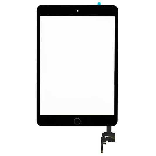 REPLACEMENT FOR IPAD MINI 3 DIGITIZER ASSEMBLY WITH BLACK HOME BUTTOM ASSEMBLY - BLACK