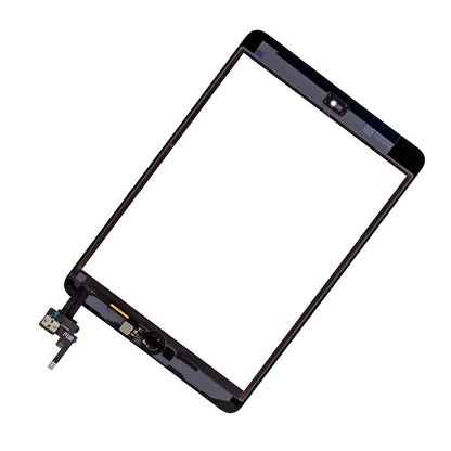 REPLACEMENT FOR IPAD MINI 3 DIGITIZER ASSEMBLY WITH SILVER HOME BUTTOM ASSEMBLY - WHITE