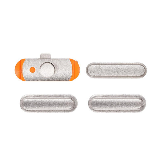 REPLACEMENT FOR IPAD MINI 3/IPAD AIR SIDE BUTTONS SET SILVER