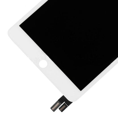 REPLACEMENT FOR IPAD MINI 4 LCD WITH DIGITIZER ASSEMBLY WITHOUT HOME BUTTON - WHITE