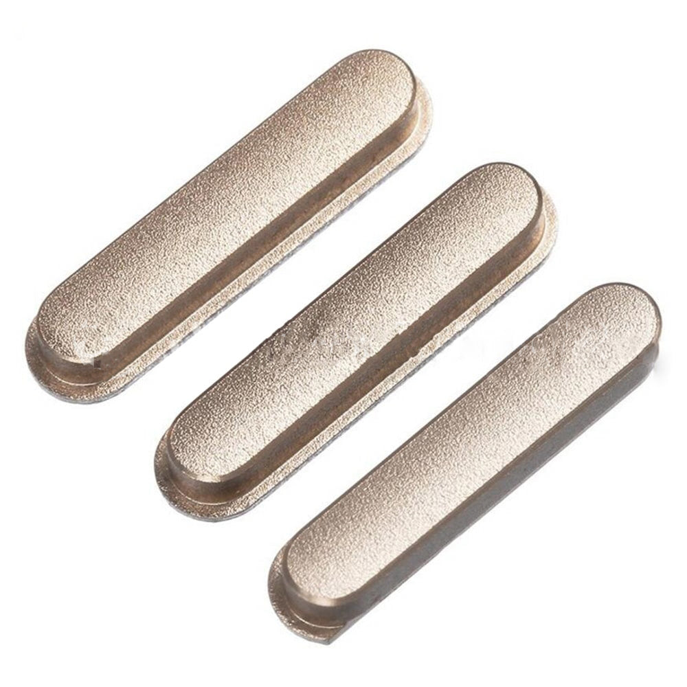 REPLACEMENT FOR IPAD MINI 4 SIDE KEYS REPLACEMENT (3 PCS/SET) - GOLD