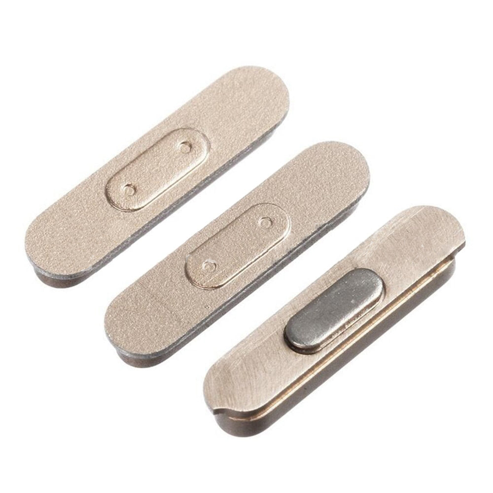 REPLACEMENT FOR IPAD MINI 4 SIDE KEYS REPLACEMENT (3 PCS/SET) - GOLD