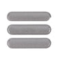 REPLACEMENT FOR IPAD MINI 4 SIDE KEYS REPLACEMENT (3 PCS/SET) - GRAY