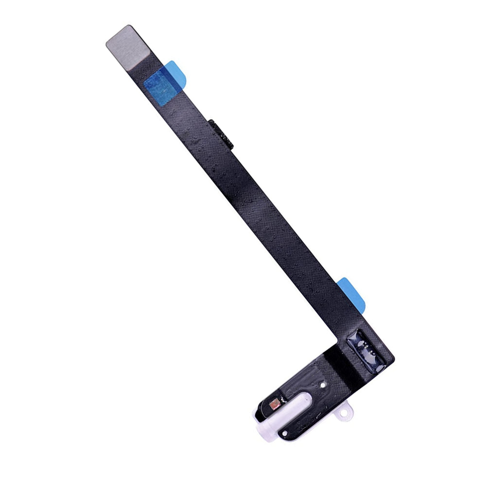 REPLACEMENT FOR IPAD MINI 4 WIFI VERSION HEADPHONE JACK FLEX CABLE - WHITE