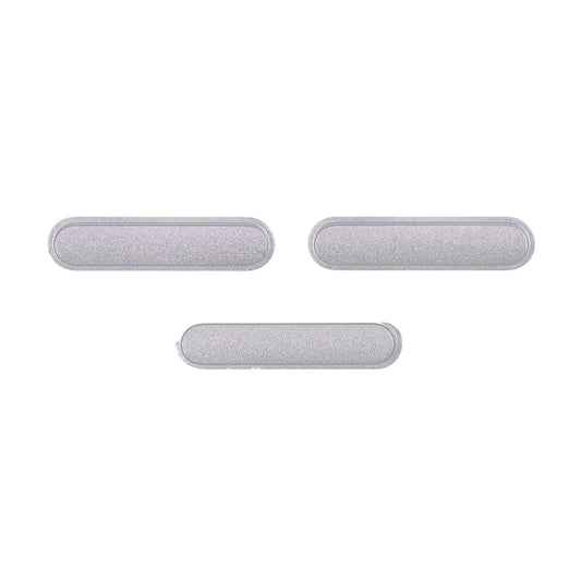 REPLACEMENT FOR IPAD MINI 5 SIDE BUTTON SET (3PCS/SET) - SILVER