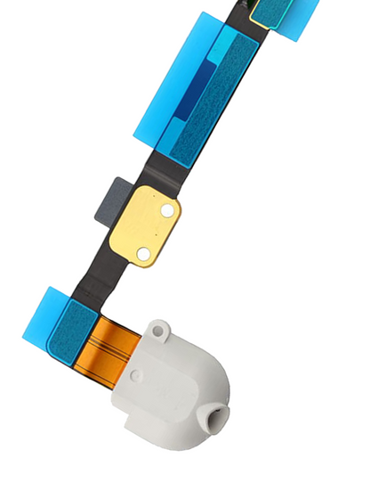 REPLACEMENT FOR IPAD MINI HEADPHONE AUDIO JACK FLEX CABLE WHITE