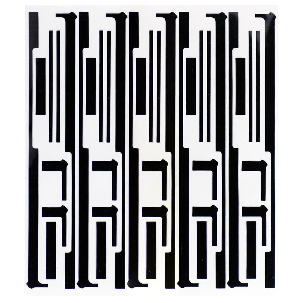 REPLACEMENT FOR IPAD MINI SCREEN ADHESIVE STICKER BLACK