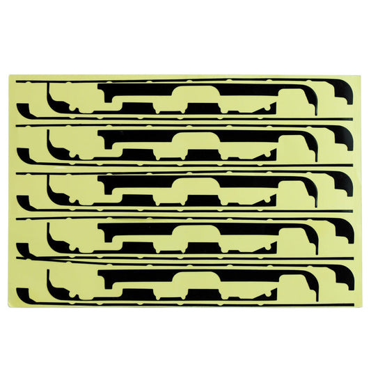 REPLACEMENT FOR IPAD MINI SCREEN ADHESIVE STICKER BLACK NEW VERSION