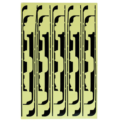 REPLACEMENT FOR IPAD MINI SCREEN ADHESIVE STICKER BLACK NEW VERSION