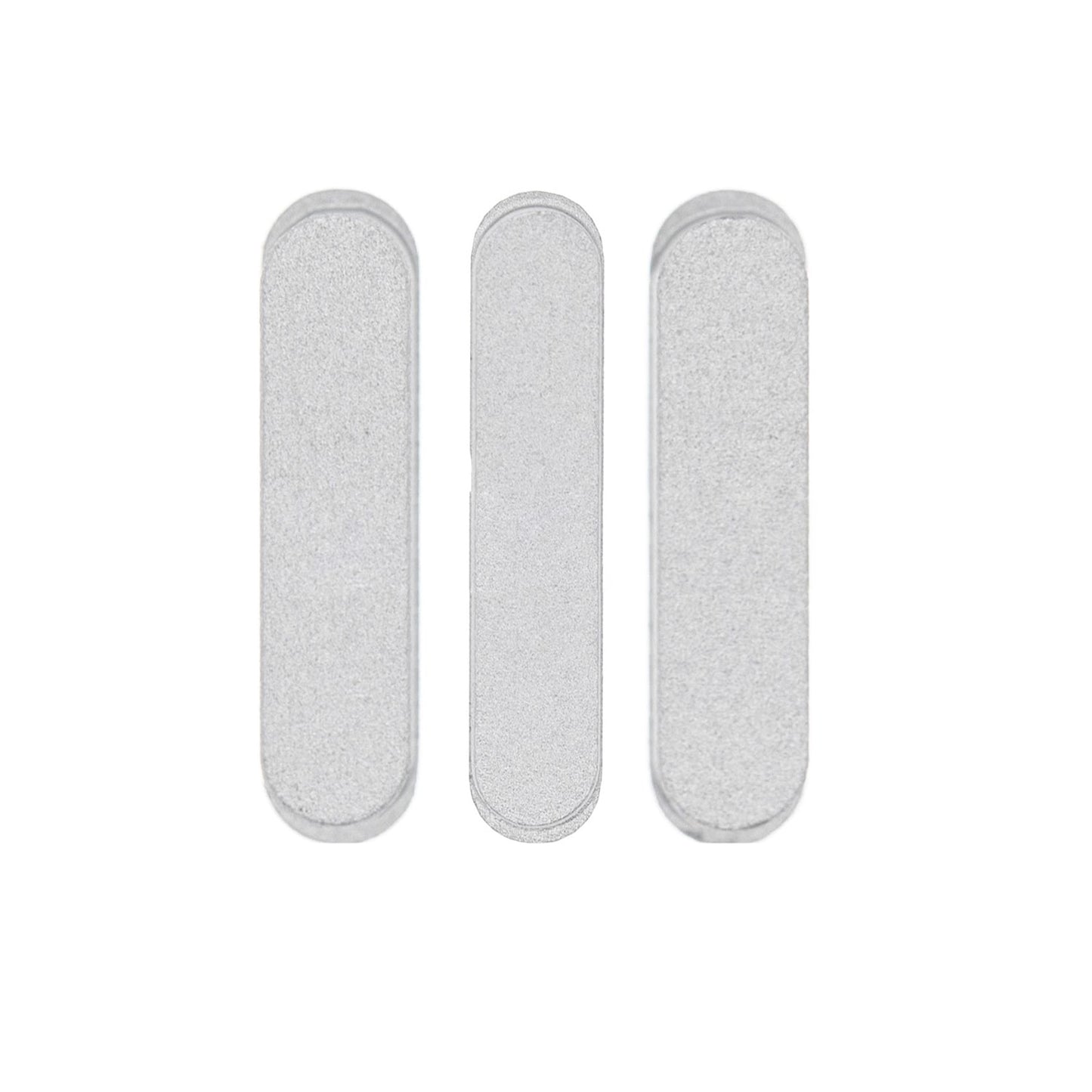 REPLACEMENT FOR IPAD PRO 11" 1ST/12.9" 3RD SIDE BUTTON SET (3PCS/SET) - SILVER