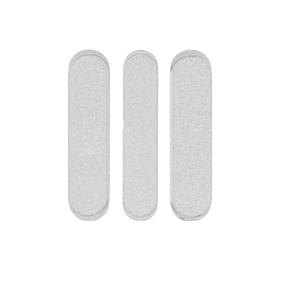 REPLACEMENT FOR IPAD PRO 11" 1ST/12.9" 3RD SIDE BUTTON SET (3PCS/SET) - SILVER