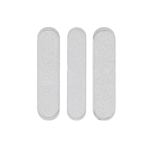 REPLACEMENT FOR IPAD PRO 11" 1ST/12.9" 3RD SIDE BUTTON SET (3PCS/SET) - SILVER