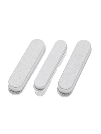 REPLACEMENT FOR IPAD PRO 11" 1ST/12.9" 3RD SIDE BUTTON SET (3PCS/SET) - SILVER