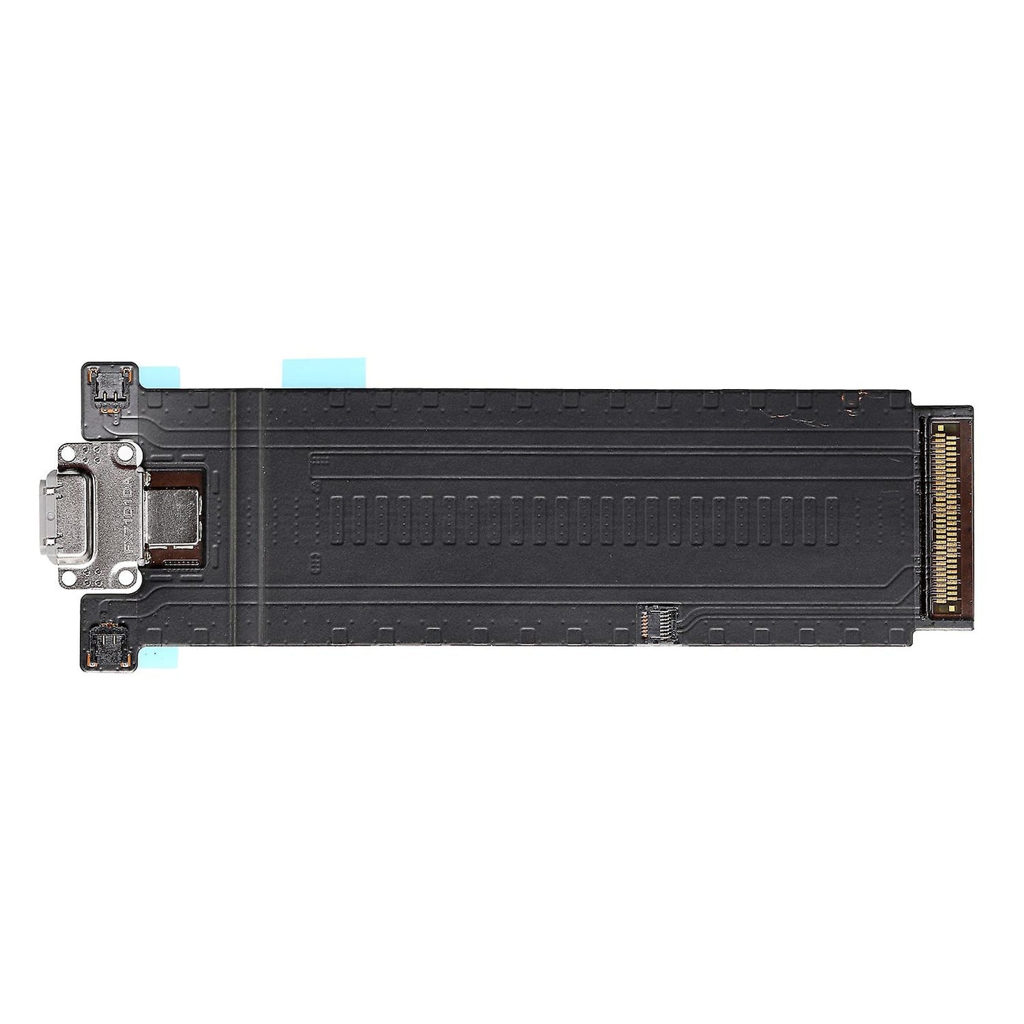 REPLACEMENT FOR IPAD PRO 12.9" 2ND GEN USB CHARGING CONNECTOR FLEX CABLE WLAN + CELLULAR VERSION - BLACK