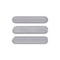 REPLACEMENT FOR IPAD PRO 12.9" 2ND SIDE BUTTON SET (3PCS/SET) - GREY