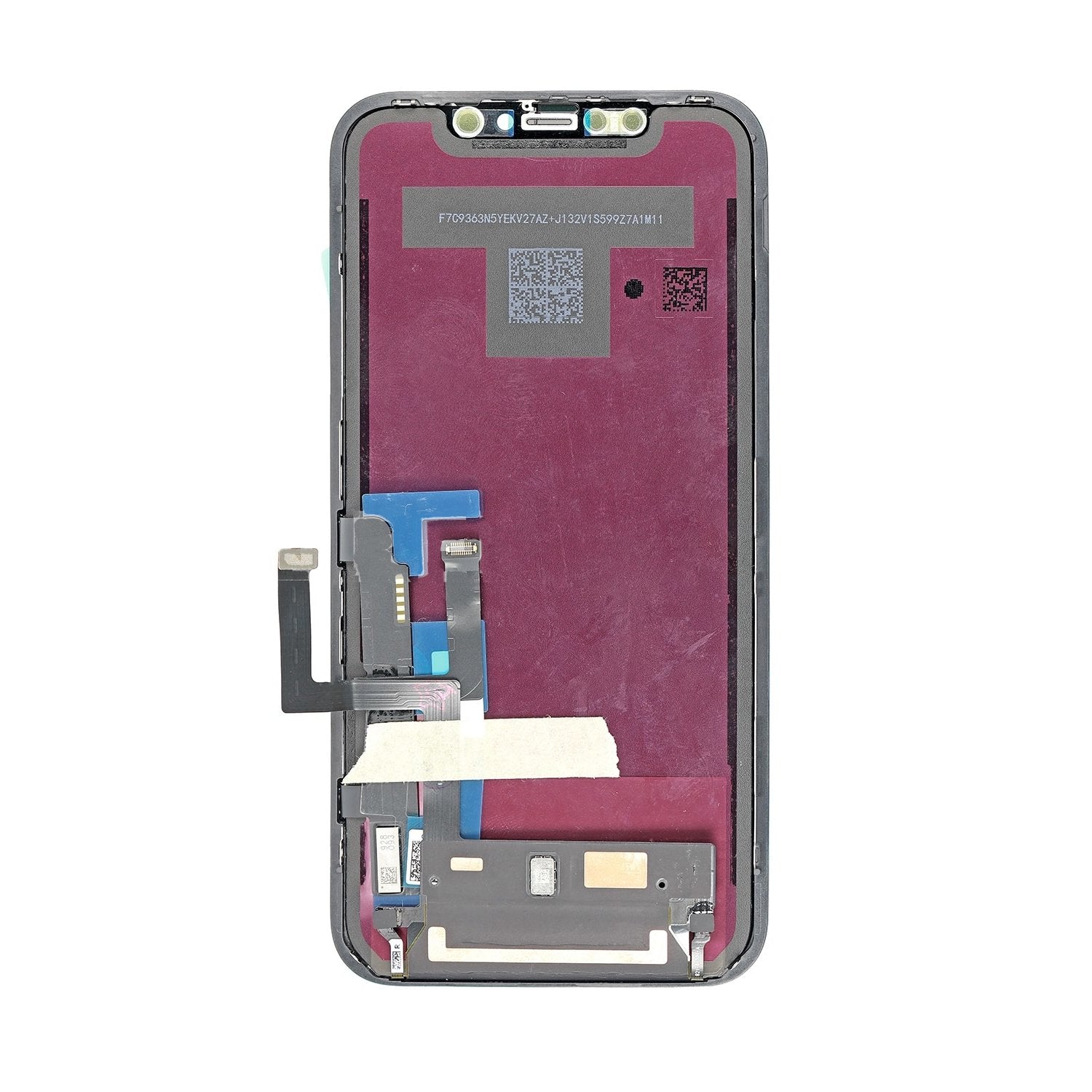 REPLACEMENT FOR IPHONE 11 LCD SCREEN DIGITIZER ASSEMBLY - BLACK - EXPRESS PARTS -WHOLESALE CELLPHONE REPAIR PARTS