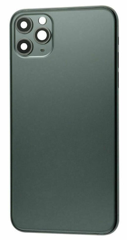 REPLACEMENT FOR IPHONE 11 PRO MAX BACK COVER - MIDNIGHT GREEN - EXPRESS PARTS -WHOLESALE CELLPHONE REPAIR PARTS