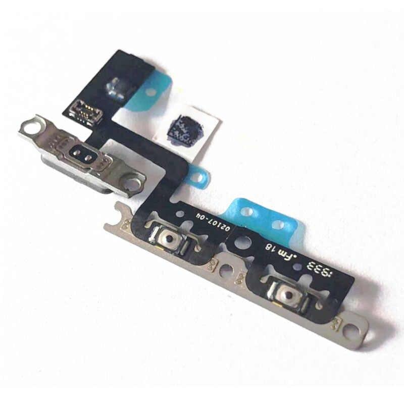 REPLACEMENT FOR IPHONE 11 VOLUME BUTTON FLEX CABLE WITH METAL BRACKET ASSEMBLY - EXPRESS PARTS -WHOLESALE CELLPHONE REPAIR PARTS