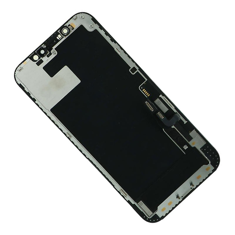 תחליף להרכבת מסך הדיגיטיזציה של אייפון 12/12 PRO OLED - שחור