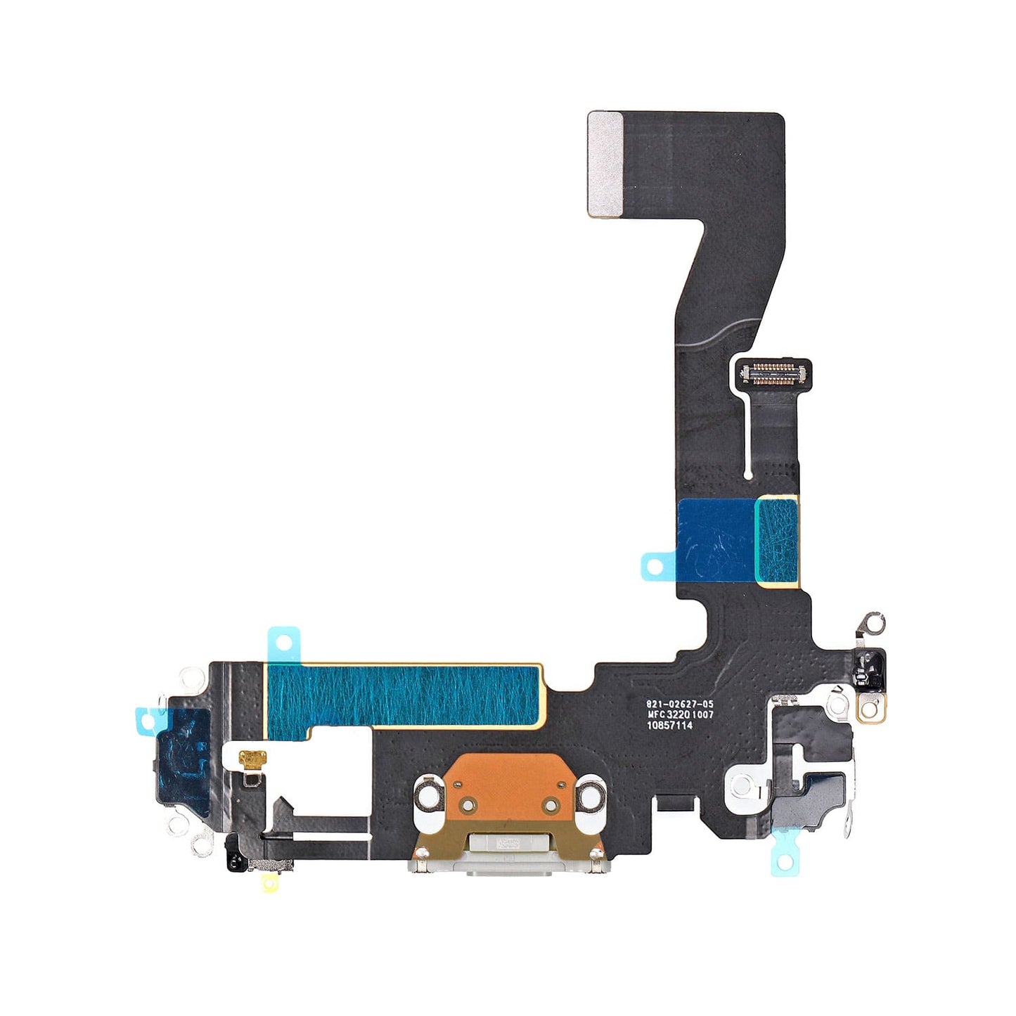 תחליף לאייפון 12/12 PRO כבל FLEX טעינת USB - לבן