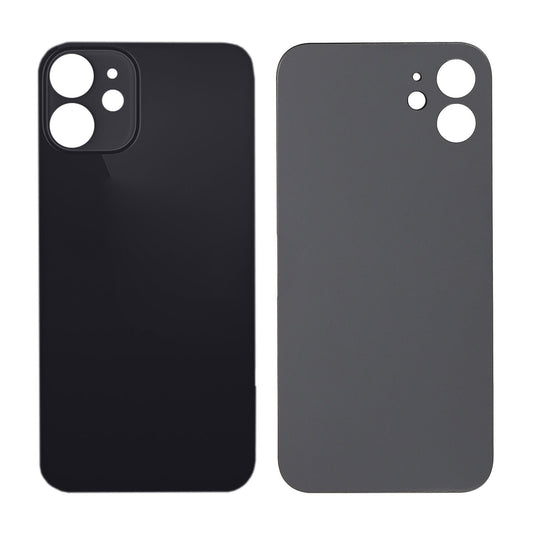 REPLACEMENT FOR IPHONE 12 BACK COVER - BLACK