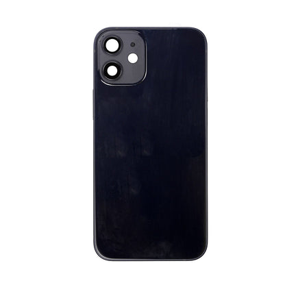 REPLACEMENT FOR IPHONE 12 MINI REAR HOUSING WITH FRAME - BLACK