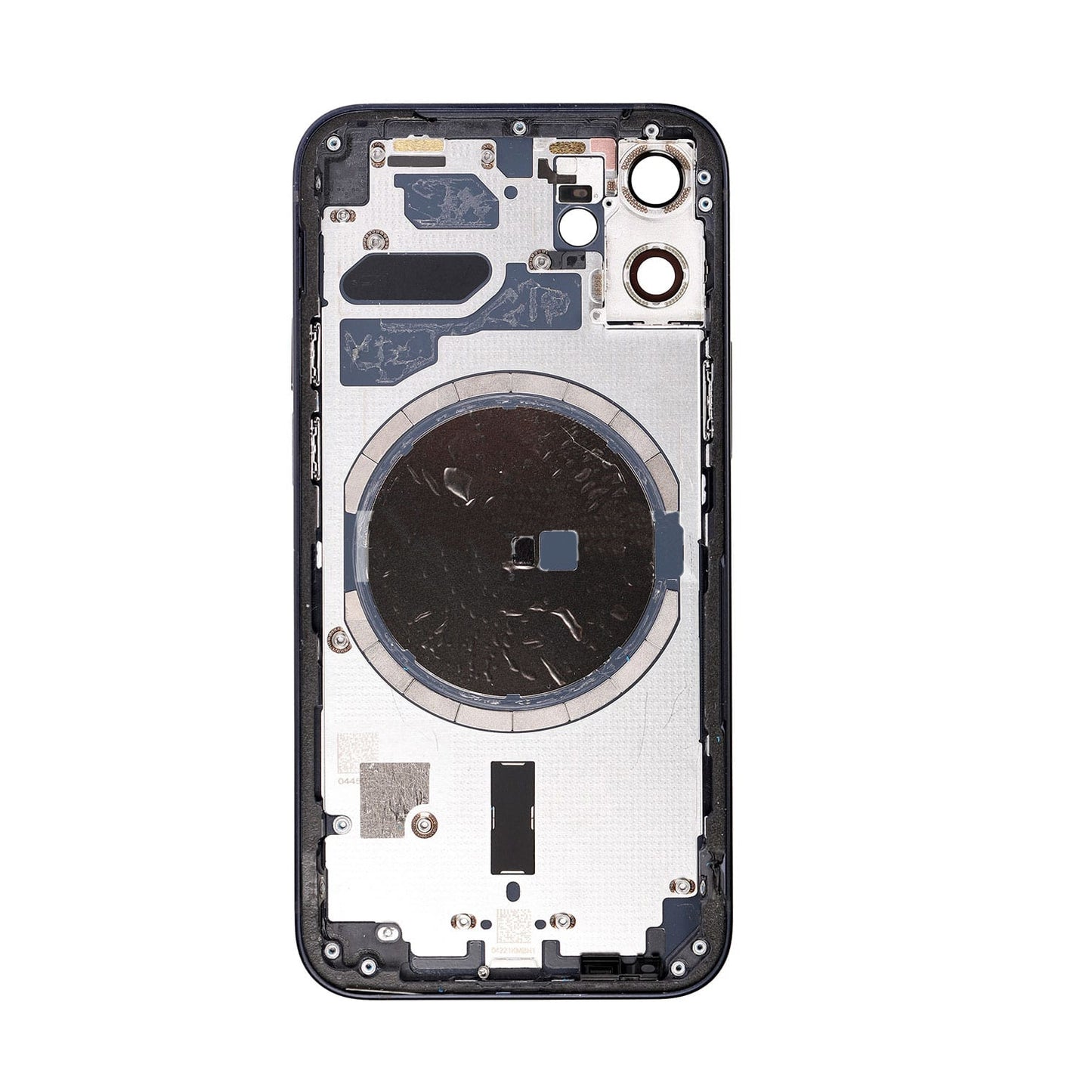 REPLACEMENT FOR IPHONE 12 MINI REAR HOUSING WITH FRAME - BLACK