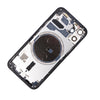 REPLACEMENT FOR IPHONE 12 MINI REAR HOUSING WITH FRAME - BLACK