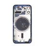 REPLACEMENT FOR IPHONE 12 MINI REAR HOUSING WITH FRAME - BLUE