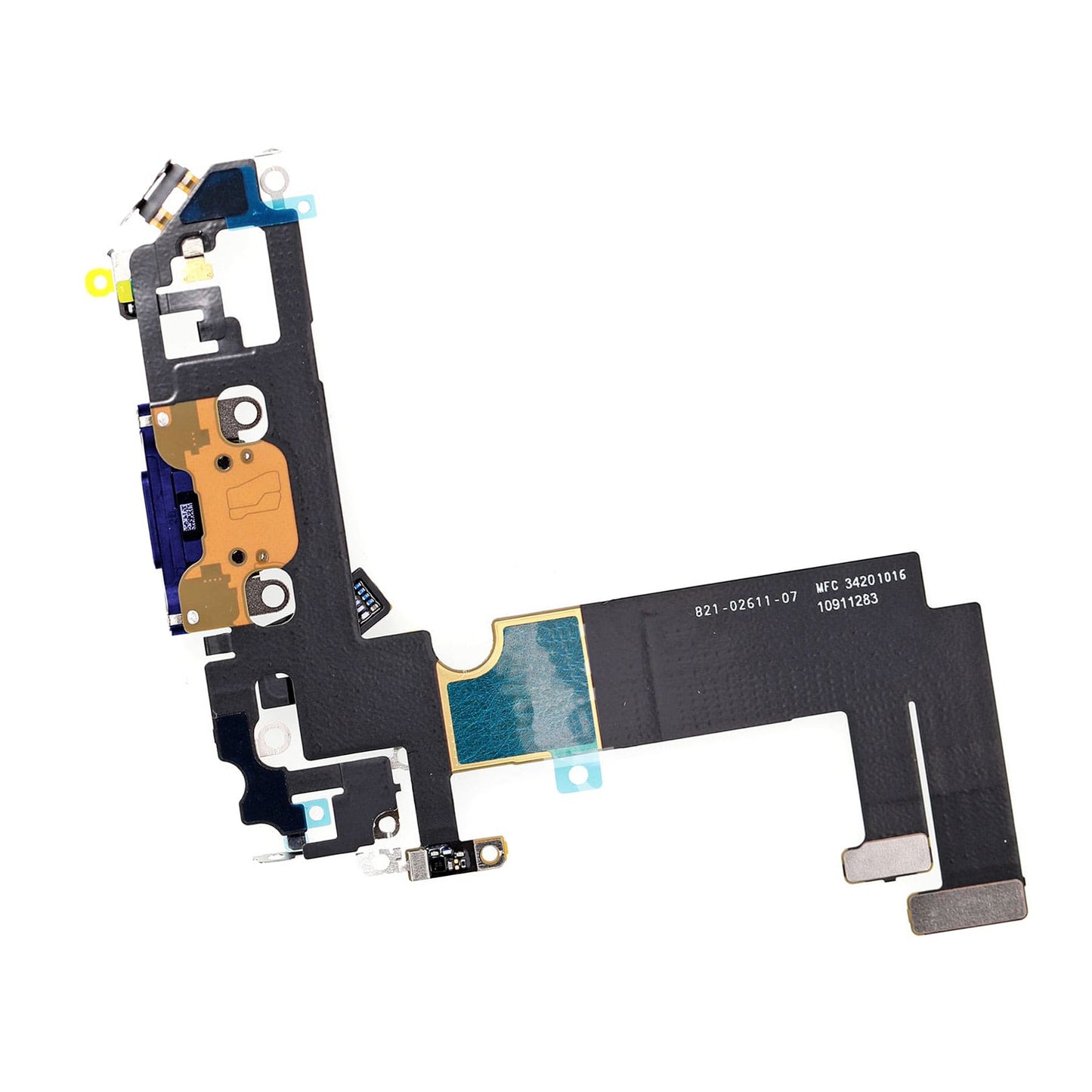 תחליף לאייפון 12 מיני כבל FLEX טעינת USB - כחול