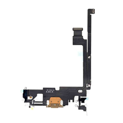 REPLACEMENT FOR IPHONE 12 PRO MAX USB CHARGING FLEX CABLE - GOLD